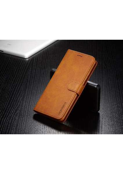 Tutucu ile Huawei P40 Pro Buzağı Doku Yatay Çevir Deri (Yurt Dışından) modelleri