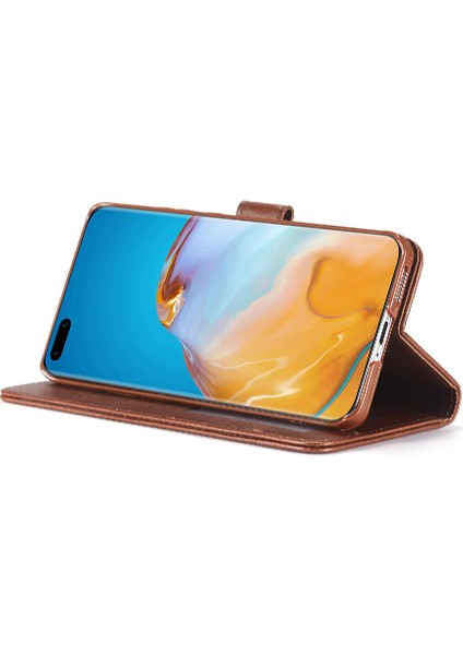 Tutucu ile Huawei P40 Pro Buzağı Doku Yatay Çevir Deri (Yurt Dışından) fırsatları