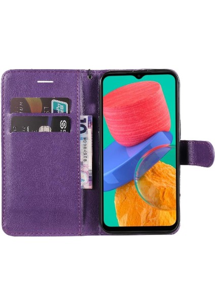 Samsung Galaxy M33 5g Iş Cüzdan Telefon Kılıfı Klasik Için Flip Case (Yurt Dışından) indirimleri