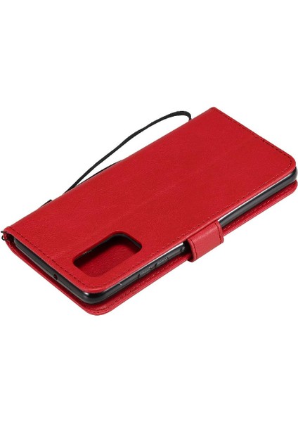 Samsung Galaxy A32 4g Klasik Düz Renk Iş Cüzdan Için Flip Case (Yurt Dışından)