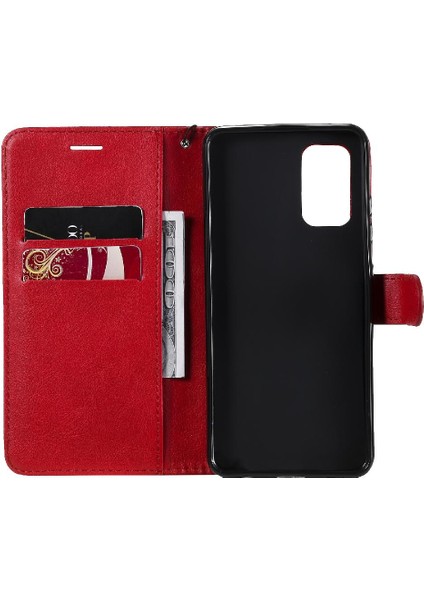 Samsung Galaxy A32 4g Klasik Düz Renk Iş Cüzdan Için Flip Case (Yurt Dışından)