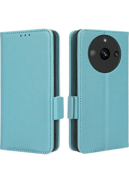 Realme 11 Pro 5g Pu Deri Manyetik Cüzdan Kart Yuvaları Tutucu Için Kılıf (Yurt Dışından)