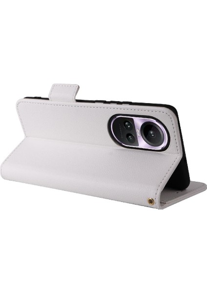Oppo Için Kılıf Oppo 10 Pro 5g Pu Deri Kart Yuvaları Tutucu Manyetik Yan (Yurt Dışından)