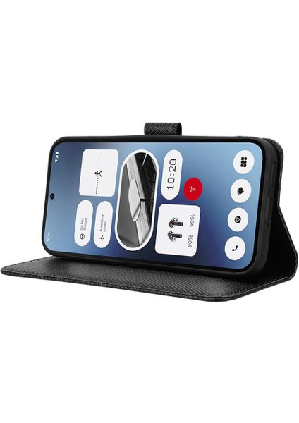 Nothing Telefon 2A Kart Tutucu Kickstand Kapak Manyetik Cüzdan (Yurt Dışından)