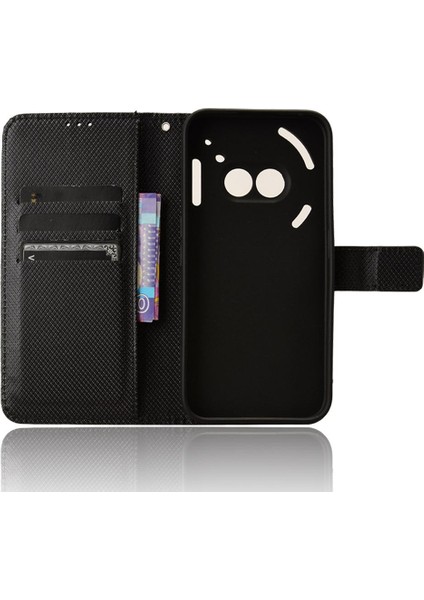 Nothing Telefon 2A Kart Tutucu Kickstand Kapak Manyetik Cüzdan (Yurt Dışından)