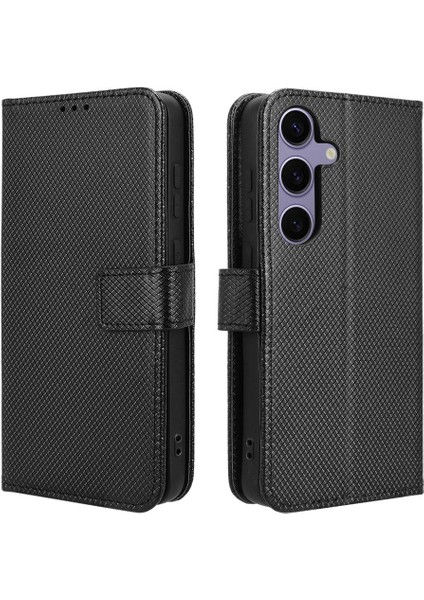 Samsung Galaxy S24 Artı Kapak Kart Tutucu Kickstand Manyetik (Yurt Dışından)