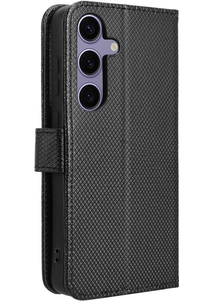 Samsung Galaxy S24 Artı Kapak Kart Tutucu Kickstand Manyetik (Yurt Dışından)