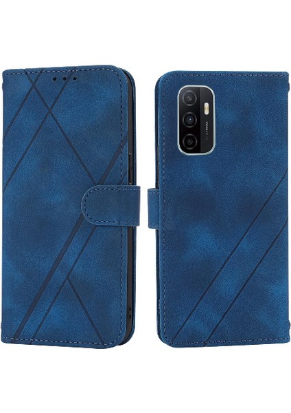 Samsung Galaxy Için Filp Durumda A52S 5g Bilek Kayışı El Cüzdan Pu Deri (Yurt Dışından)