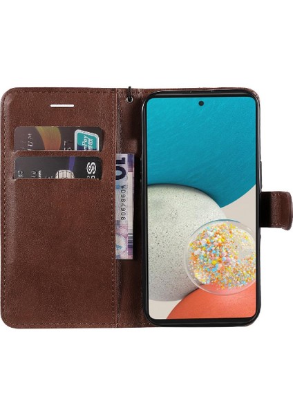 Samsung Galaxy Için Flip Case A53 5g Yüksek Kaliteli Deri Iş Cüzdan (Yurt Dışından)