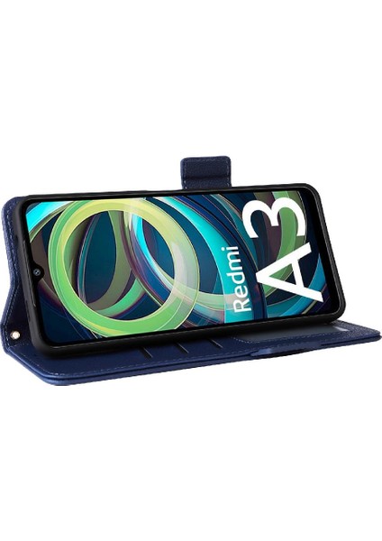 Xiaomi Redmi A3 Cüzdan Için Kılıf Yan Toka Pu Deri Manyetik Kart Yuvaları (Yurt Dışından) indirimleri