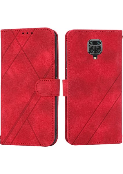 Xiaomi Redmi Not 9 Için Filp Durumda Pro Max Bilek Kayışı Kredi Kartı Tutucu (Yurt Dışından)