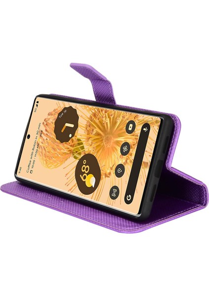 Google Piksel 6 Pro Kickstand Kart Tutucu Manyetik Cüzdan Kapağı Için Kılıf (Yurt Dışından) indirimleri