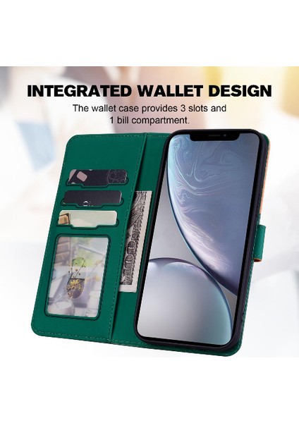 Iphone Xr Darbeye Cüzdan Kapak Kapak Kılıf Basit (Yurt Dışından)