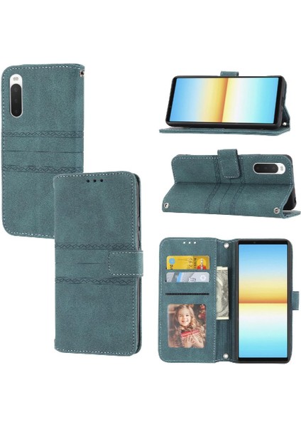 Sony Xperia 10 Iv Darbeye Koruyucu Cüzdan Kılıf Kapatma Için Flip Case (Yurt Dışından)