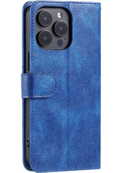 Iphone 11 Için Flip Case Pro Max 6 Kart Yuvaları Cüzdan Kickstand Pu Deri (Yurt Dışından)