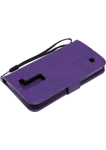 Lg K7 Için Flip Case/k8 Klasik Düz Renk Kart ile Yüksek Kaliteli Deri (Yurt Dışından) modelleri