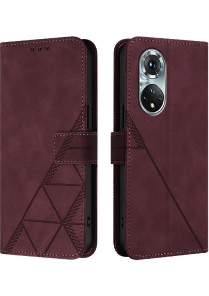 Huawei Nova 9 Için Kılıf Cüzdan Kapak Flip Folio Kitap Koruyucu Kredi Kartı (Yurt Dışından)