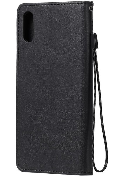Xiaomi Redmi 9A Için Flip Case Yüksek Kalite Deri Iş Cüzdan Telefon (Yurt Dışından)