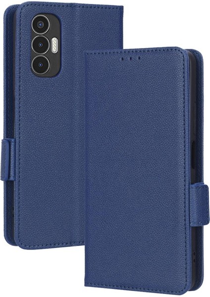 Tecno Pova 3 Kart Yuvaları Için Kılıf Tutucu Yan Toka Pu Deri Cüzdan (Yurt Dışından) fırsatları