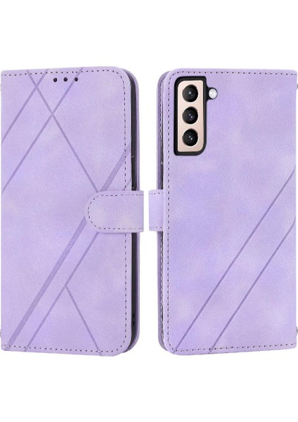 Samsung Galaxy S22 Artı 5g Için Filp Durumda Tam Koruma Kickstand Pu Anti (Yurt Dışından)