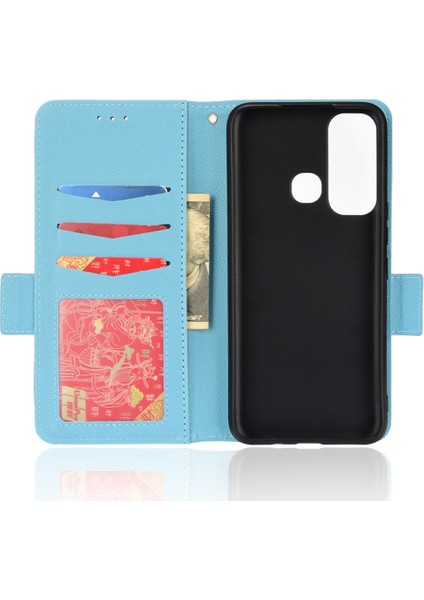 Infinix Sıcak 11/X662 Manyetik Cüzdan Pu Deri Yan Toka Kartı Için Kılıf (Yurt Dışından)