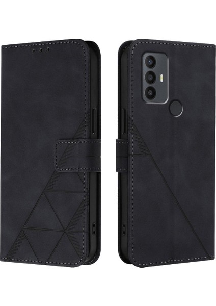 Tcl 30 Se Için Kılıf Cüzdan Kapak Kredi Kartı Tutucu Flip Folio Kitap Pu (Yurt Dışından)