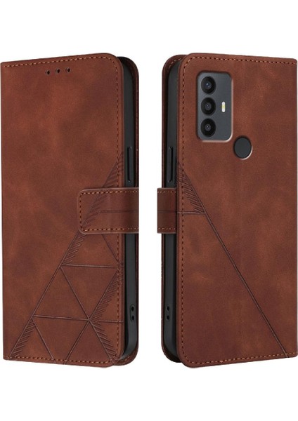Tcl 30 Se Için Kılıf Cüzdan Kapak Kredi Kartı Tutucu Flip Folio Kitap Pu (Yurt Dışından)