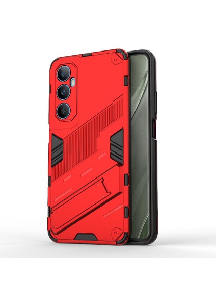 Realme C65 4g Kickstand Koruyucu Kapak Için Kılıf Sağlam Askeri (Yurt Dışından)