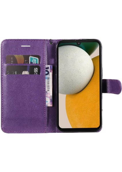Samsung Galaxy A15 Iş Cüzdan Telefon Kılıfı Için Flip Case Klasik Katı (Yurt Dışından) fırsatları