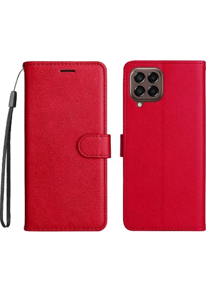 Samsung Galaxy M33 5g Iş Cüzdan Telefon Kılıfı Klasik Için Flip Case (Yurt Dışından)