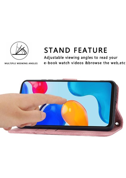 Xiaomi Redmi Not 11 Için Filp Durumda Pro 4g/5g Kickstand Anti Scratch Tam (Yurt Dışından)