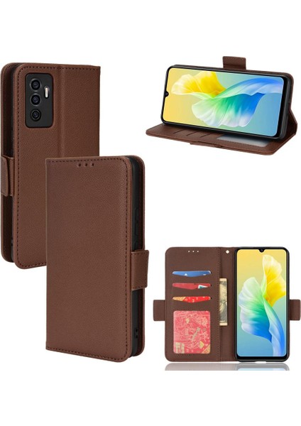 Vivo V23E 5g Kart Yuvaları Için Kılıf Tutucu Manyetik Pu Deri Yan Toka (Yurt Dışından) fırsatları