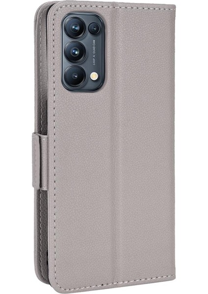 Oppo Oppo 5 Pro Için Kılıf Manyetik Yan Toka Pu Deri Cüzdan Kart Yuvaları (Yurt Dışından) modelleri