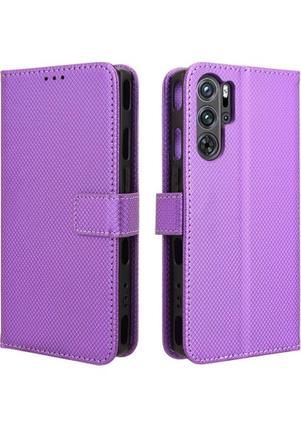 Nubia Kırmızı Sihirli 9 Pro Için Kılıf Manyetik Cüzdan Kapak Kart Tutucu Kickstand (Yurt Dışından)