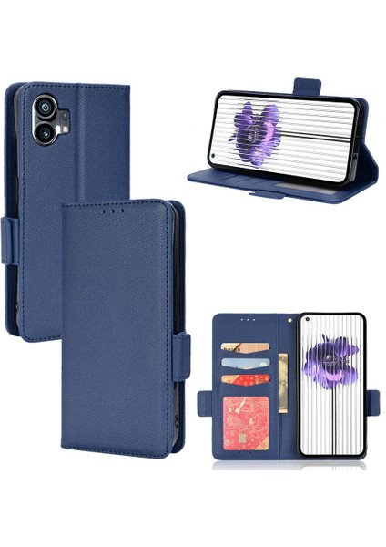 Nothing Telefon Kılıfı 1 Kart Yuvaları Tutucu Yan Toka Cüzdan Pu Deri (Yurt Dışından) modelleri