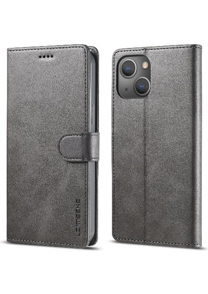 Iphone 15 Için Kılıf Artı Kart Yuvaları Cüzdan Buzağı Doku Yatay Çevir (Yurt Dışından)