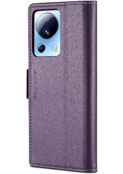 Xiaomi 13 Lite Kart Yuvası Cüzdan Durumda Anti Dolandırıcılık Darbeye Dayanıklı (Yurt Dışından) modelleri