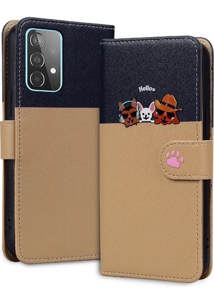 Samsung Galaxy Case 5g Için Kılıf Cüzdan Kılıf Kapak Çevirin Darbeye (Yurt Dışından)