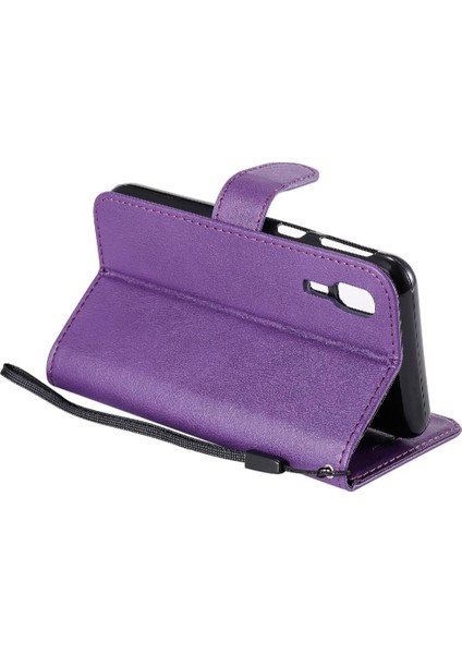 Kart Yuvası Iş Cüzdan Telefon ile Samsung Galaxy A2 Çekirdek Için Flip Case (Yurt Dışından)