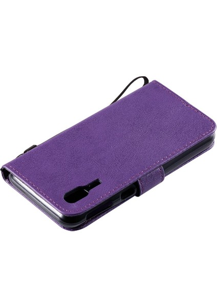 Kart Yuvası Iş Cüzdan Telefon ile Samsung Galaxy A2 Çekirdek Için Flip Case (Yurt Dışından)