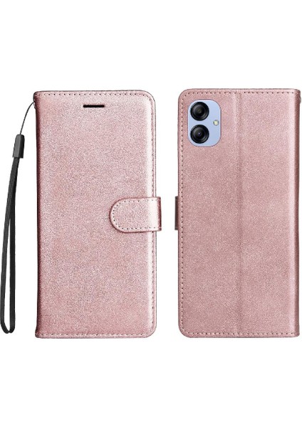 Samsung Galaxy A04E Iş Cüzdan Telefon Kılıfı Için Flip Case Klasik Katı (Yurt Dışından)