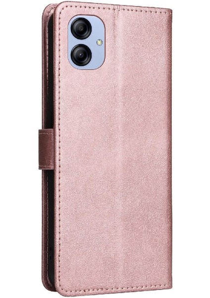 Samsung Galaxy A04E Iş Cüzdan Telefon Kılıfı Için Flip Case Klasik Katı (Yurt Dışından)