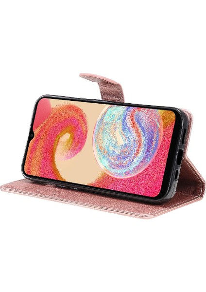 Samsung Galaxy A04E Iş Cüzdan Telefon Kılıfı Için Flip Case Klasik Katı (Yurt Dışından)