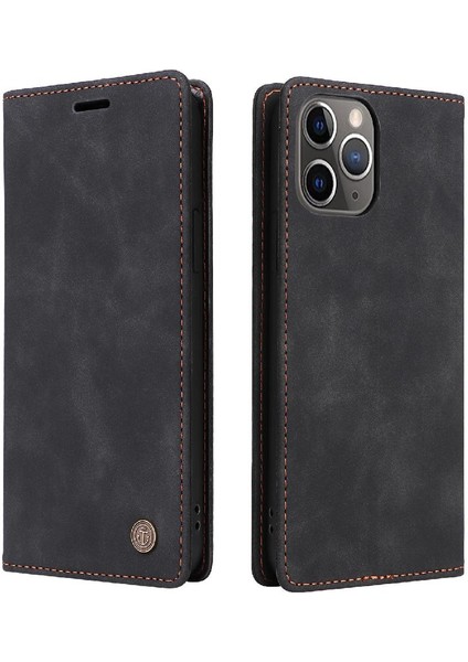 Iphone 11 Için Flip Case Pro Max Darbeye Kapak Kapak Basit Iş (Yurt Dışından)