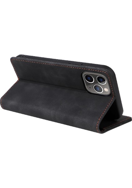 Iphone 11 Için Flip Case Pro Max Darbeye Kapak Kapak Basit Iş (Yurt Dışından)
