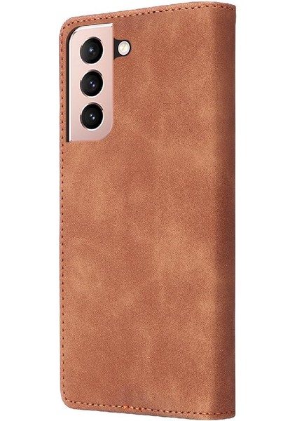 Samsung Galaxy S21 Cüzdan Için Flip Case Basit Iş Kapak Kılıfı (Yurt Dışından) indirimleri