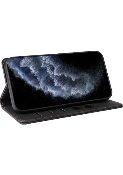Iphone 11 Için Flip Case Pro Max Darbeye Kapak Kapak Basit Iş (Yurt Dışından)