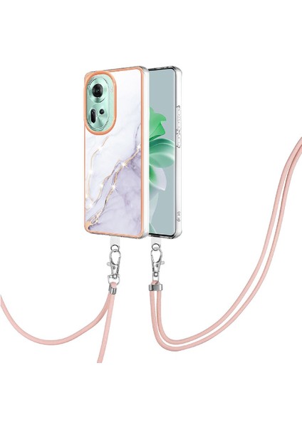 Oppo Oppo 11 5g Için Kılıf Anti-Scratch Yumuşak Tampon Crossbody Kordon Askısı (Yurt Dışından)