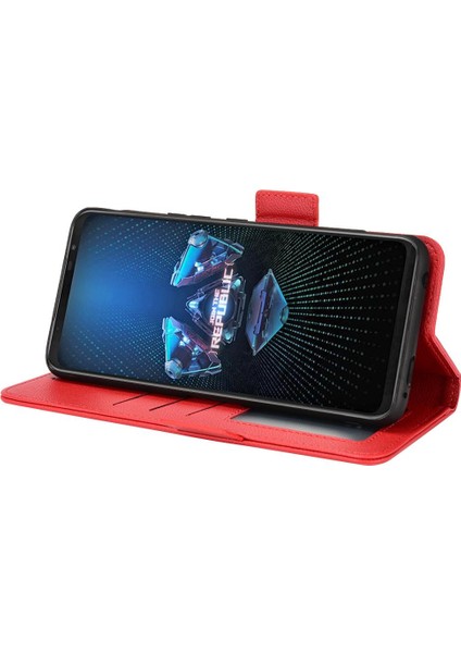 Asus Rog Telefon 5 Için Kılıf Manyetik Kart Yuvaları Tutucu Yan Toka Pu Cüzdan (Yurt Dışından) indirimleri
