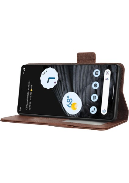 Google Piksel 7 Pro Kart Yuvaları Için Kılıf Tutucu Cüzdan Manyetik Yan Toka (Yurt Dışından)
